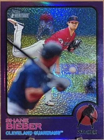 Shane Bieber [Chrome Purple Refractor] #230