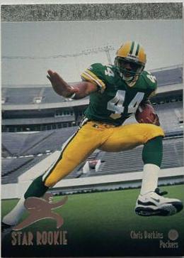 Chris Darkins #30 Football Cards 1996 Upper Deck