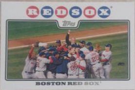 Boston Red Sox #234 2008 Topps Baseball