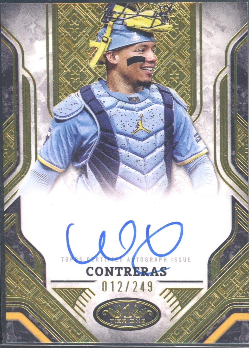 William Contreras #PPA-WC 2025 Topps Tier One Prime Performers Autograph Baseball