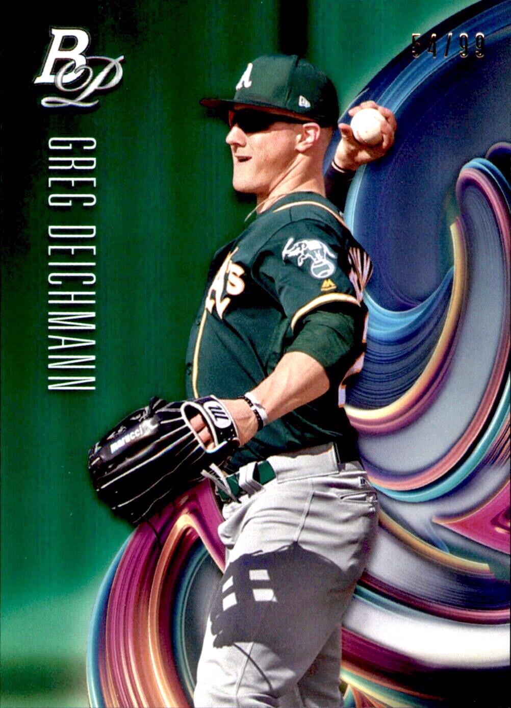 Greg Deichmann #72 2018 Bowman Platinum Top Prospects Baseball