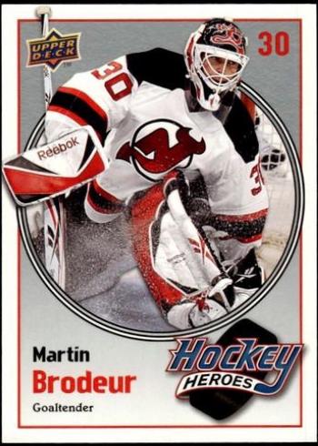 Martin Brodeur #HH14 2009 Upper Deck Hockey Heroes