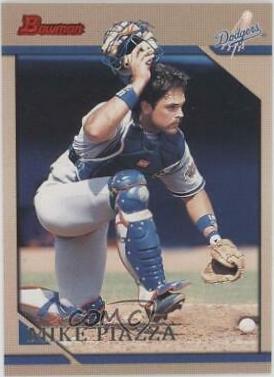 Mike Piazza #27 Baseball Cards 1996 Bowman