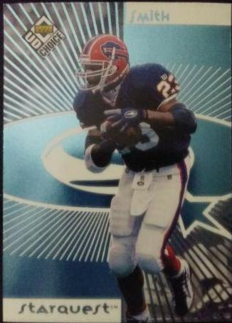 Antowain Smith #23 1998 Upper Deck UD Choice Starquest Football