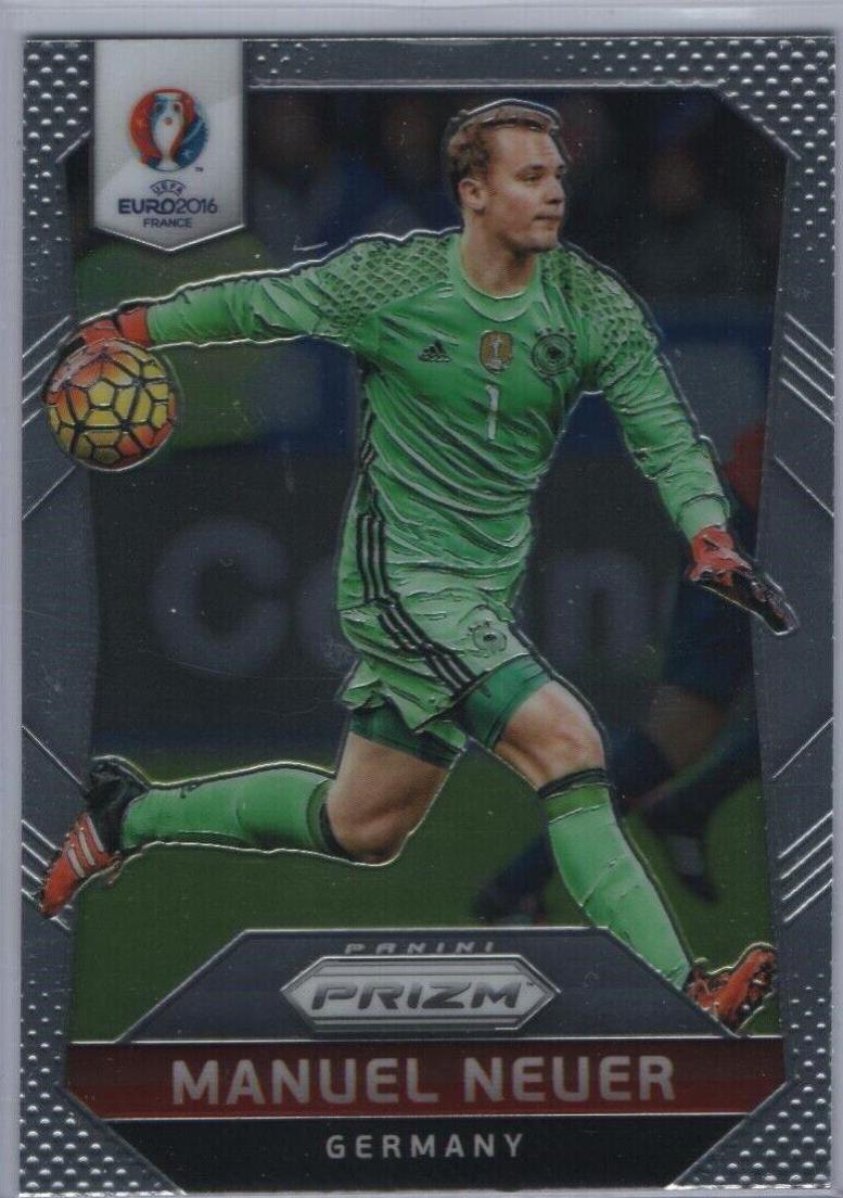 Manuel Neuer #44 2016 Panini Prizm UEFA