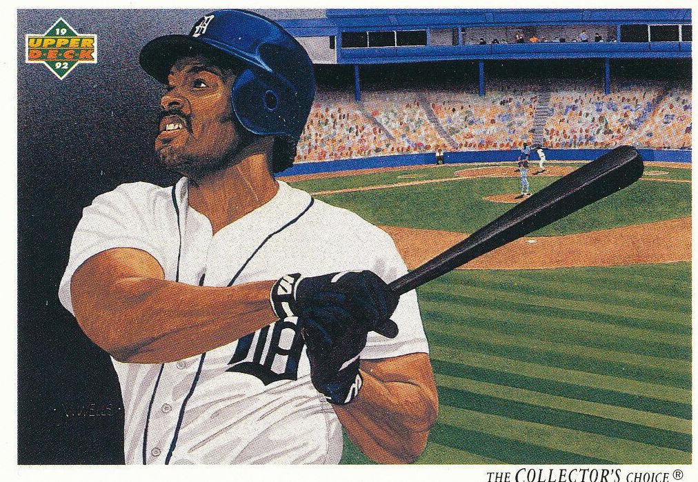 Cecil Fielder: Tigers Checklist #96 Baseball Cards 1992 Upper Deck
