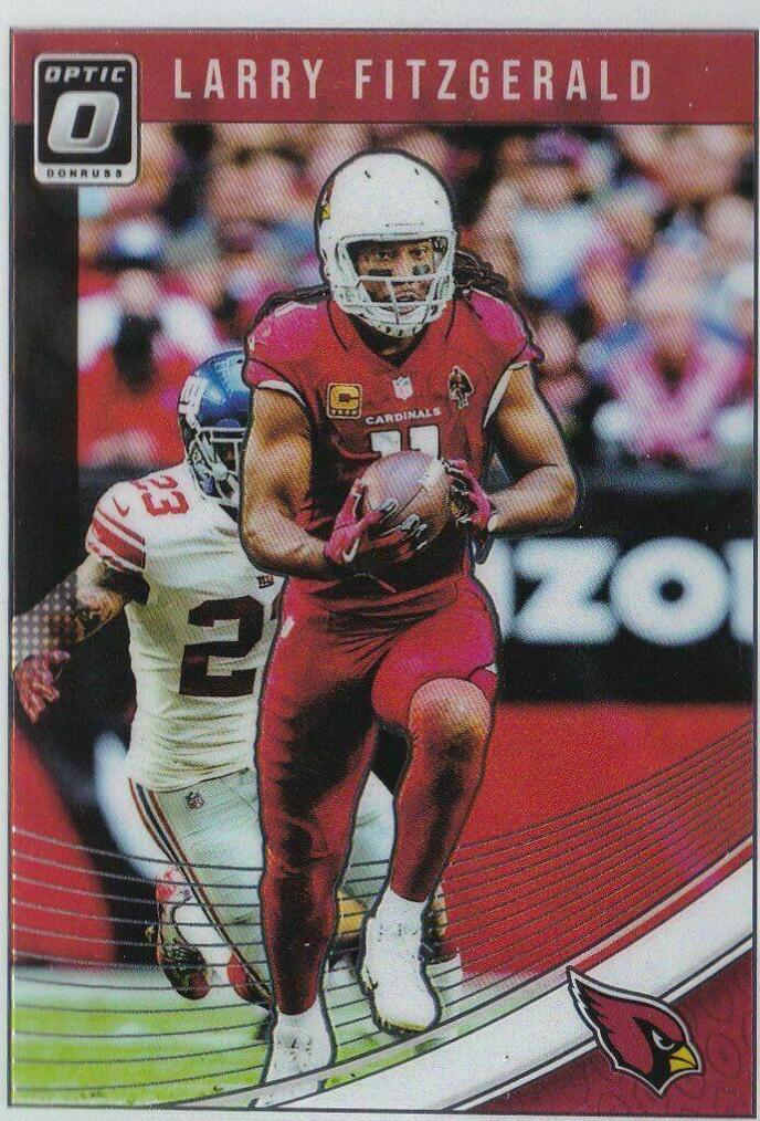 Larry Fitzgerald #2 Football Cards 2018 Donruss Optic