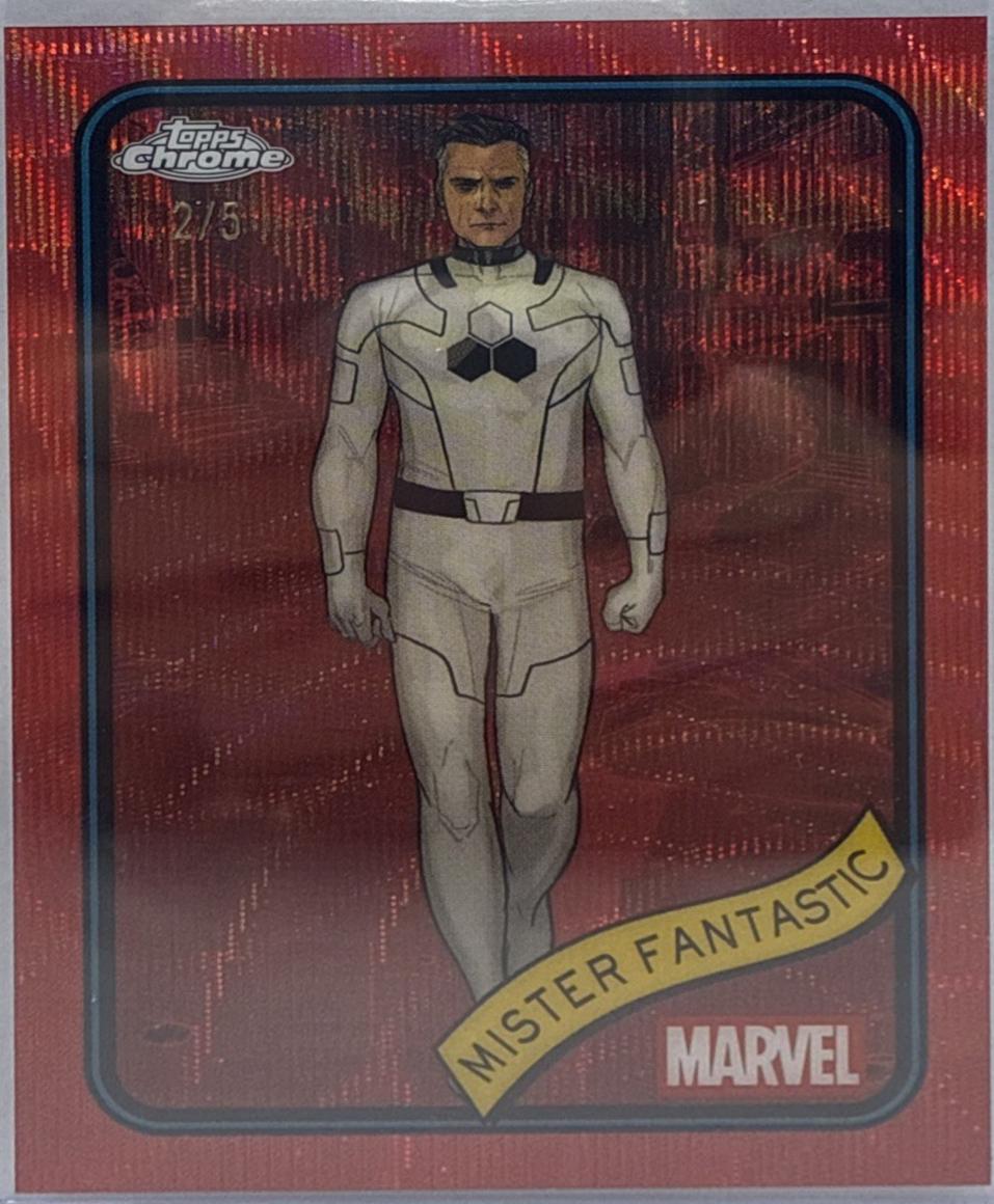 Mister Fantastic Red Wave Refractor