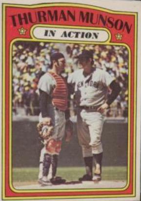 Thurman Munson #442 1972 O-Pee-Chee Baseball