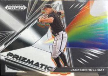 Jackson Holliday #PZ-JH Baseball Cards 2022 Panini Prizm Draft Picks Prizmatic