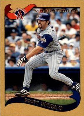 Scott Spiezio #447 Baseball Cards 2002 Topps Gold