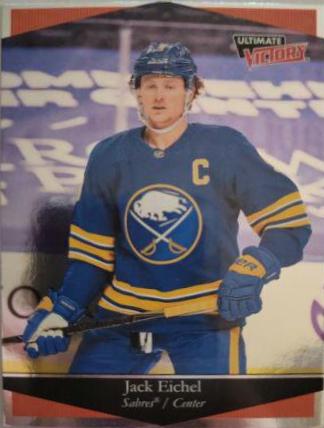 Jack Eichel #UV-2 Hockey Cards 2020 Upper Deck Ultimate Victory