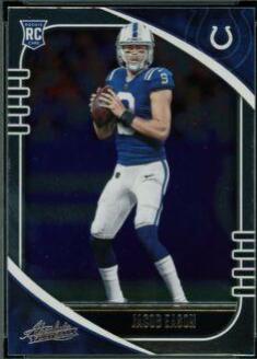 Jacob Eason #142 Football Cards 2020 Panini Absolute