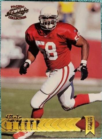 Eric Hill #5 1997 Pacific Philadelphia Gold Football