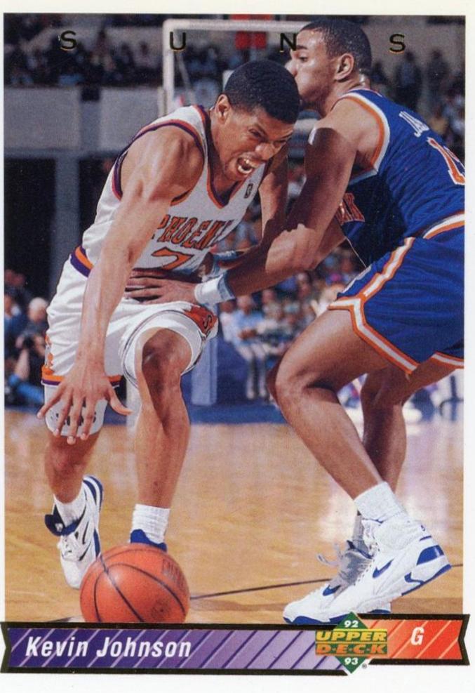 Kevin Johnson #119 Basketball Cards 1992 Upper Deck