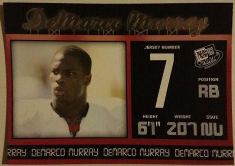 DeMarco Murray #33 Football Cards 2011 Press Pass