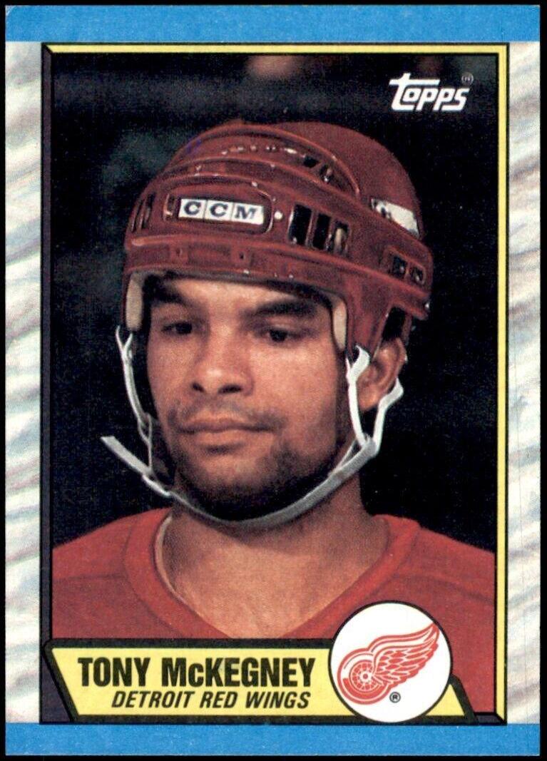 Tony McKegney #4 Hockey Cards 1989 Topps