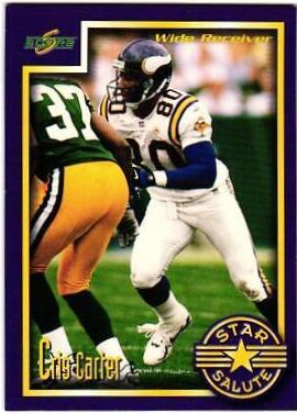 Cris Carter #S-104 Football Cards 1999 Panini Score Supplemental