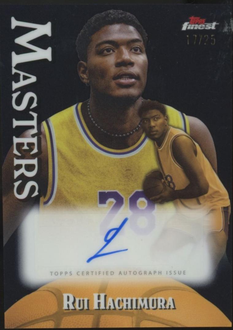Rui Hachimura [Black Refractor] #MA-RH