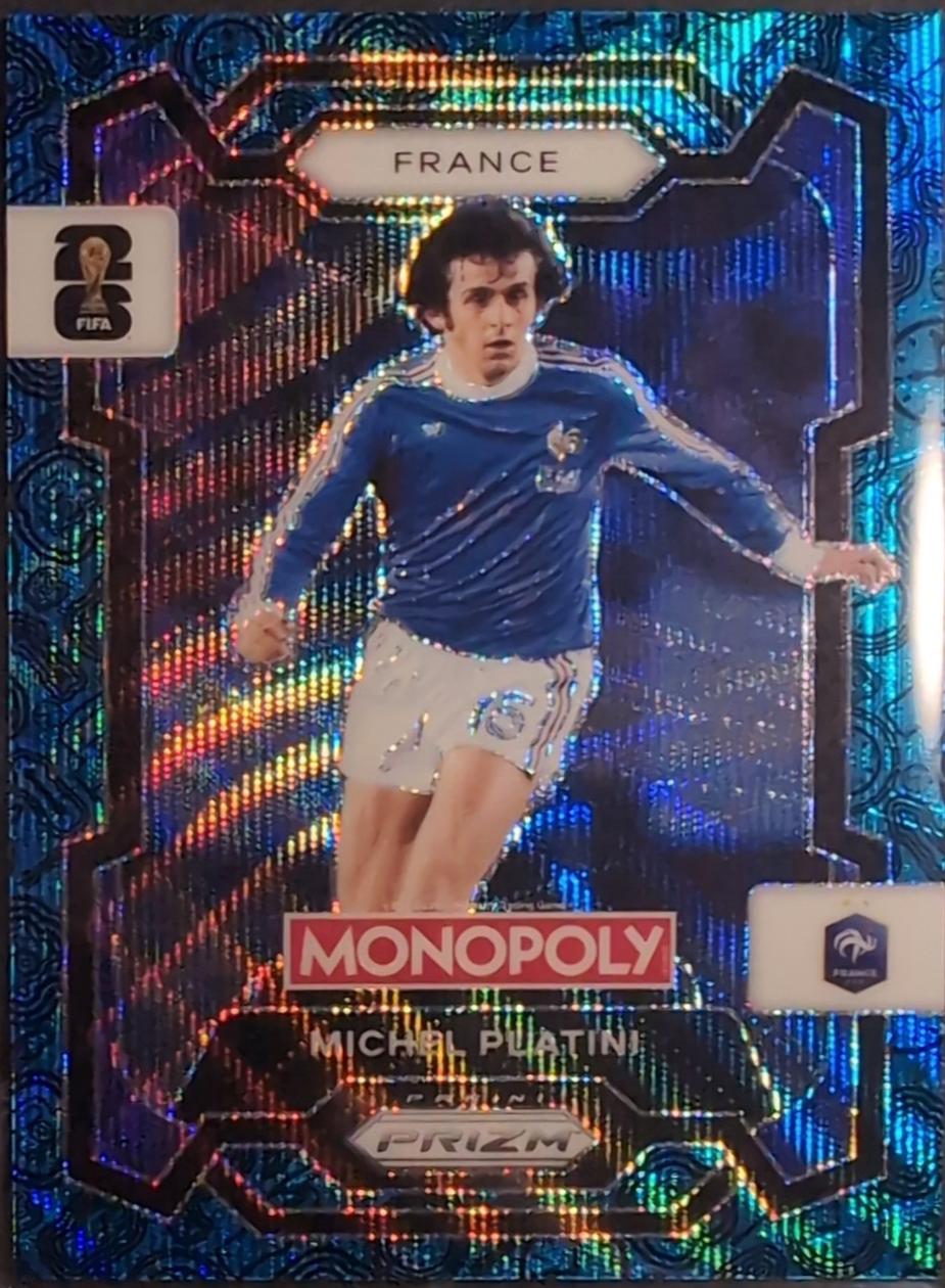 2026 Michel Platini [Four Corners Blue Wave] #13