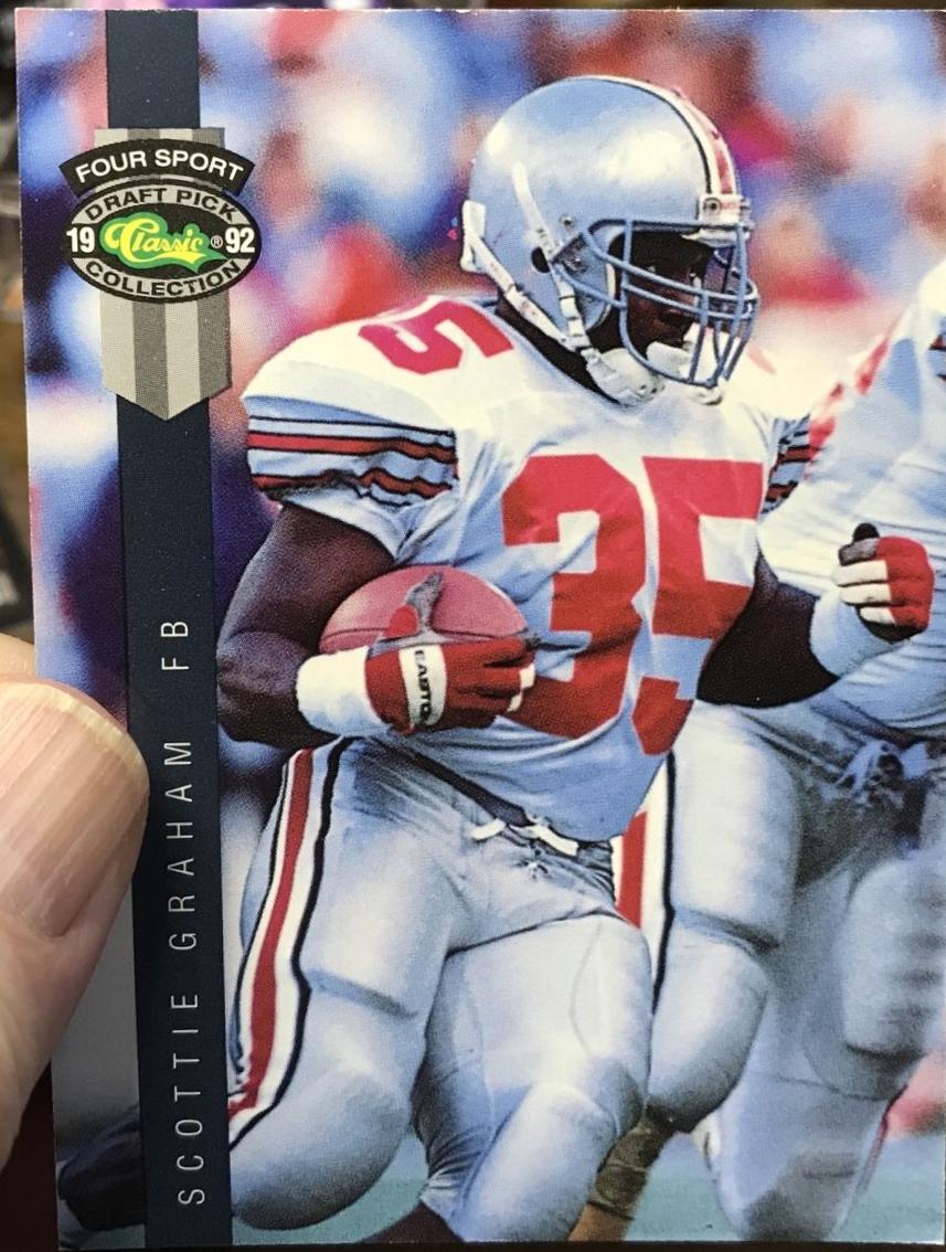 Scottie Graham #124 Football Cards 1992 Classic 4 Sport