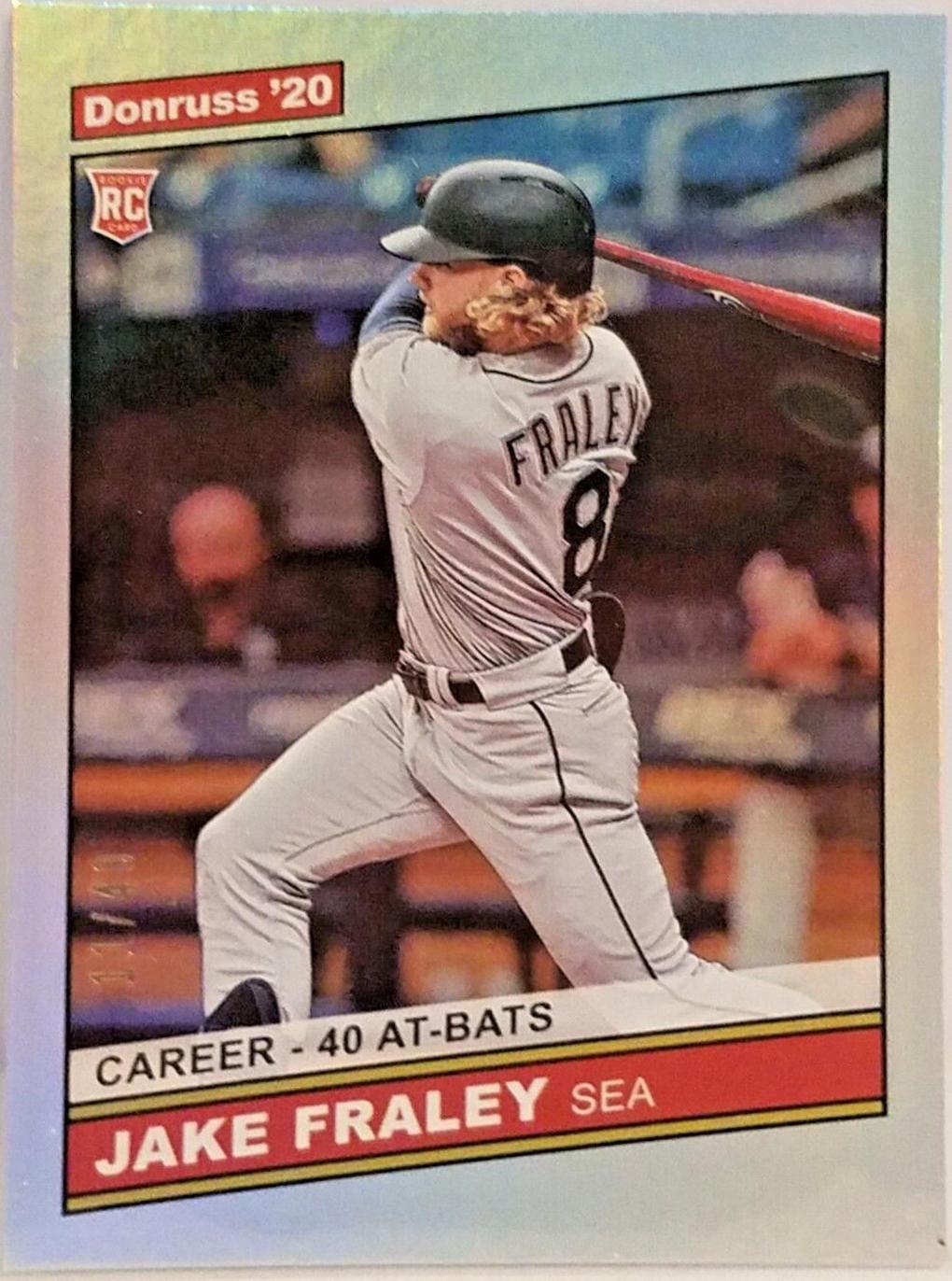 Jake Fraley [Career Stat Line] #246 Prices | 2020 Panini Donruss ...