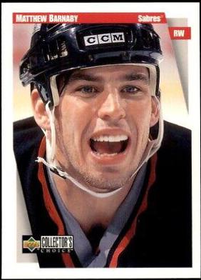 Matthew Barnaby #27 Hockey Cards 1997 Collector's Choice