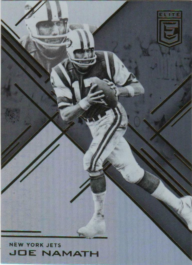 Joe Namath #48 2016 Panini Donruss Elite Football