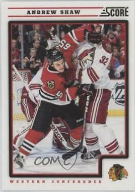 Andrew Shaw #127 Hockey Cards 2012 Score