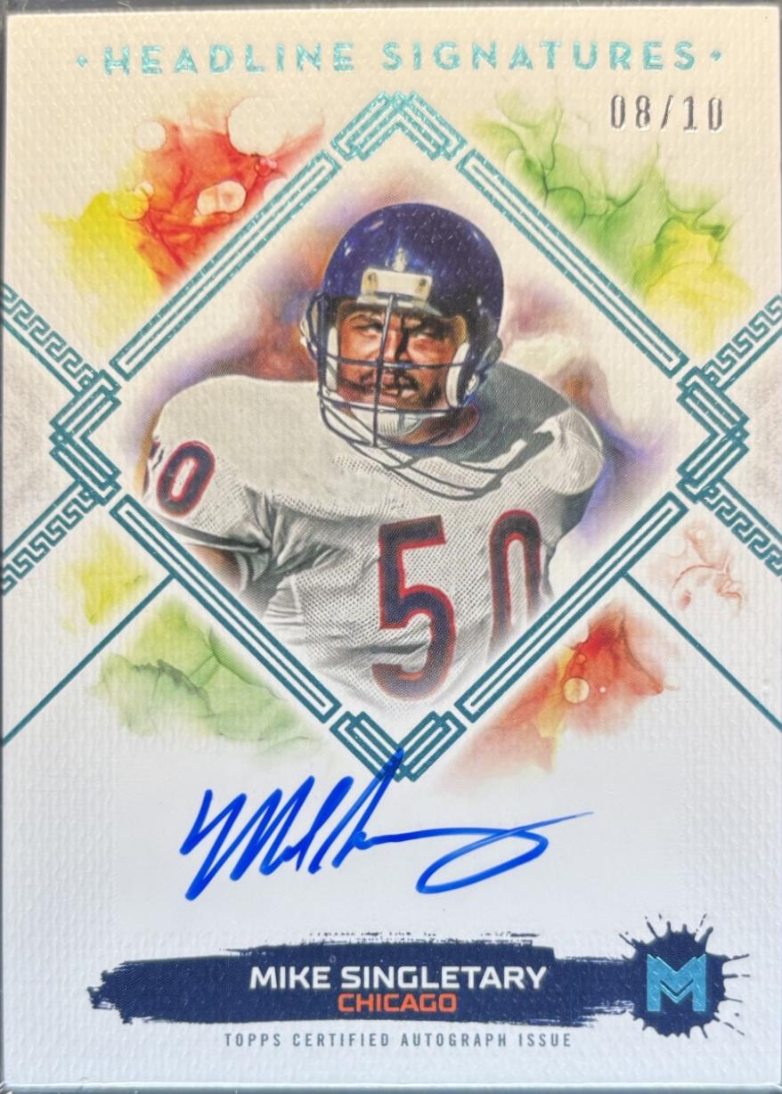 Mike Singletary [Cadium Orange] #HS-MS