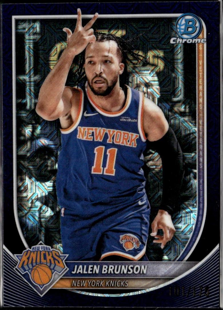 Jalen Brunson [Navy Mojo] #BCV-62