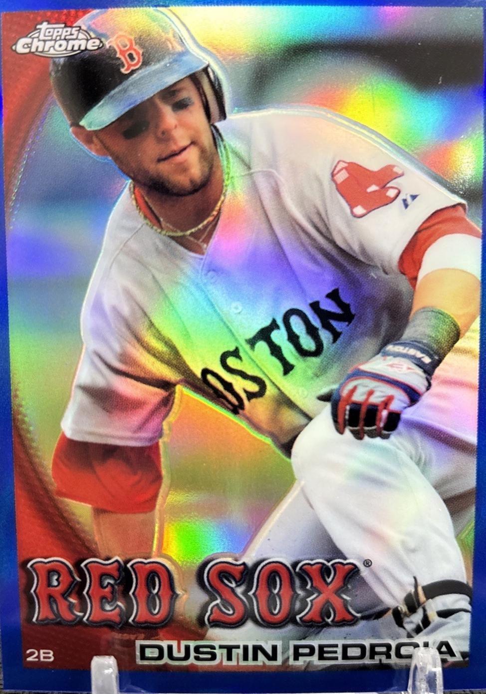 Dustin Pedroia [Blue Refractor] #109