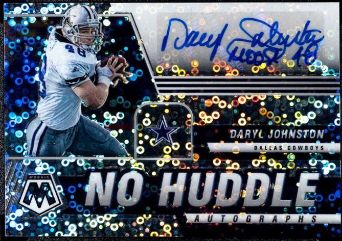 Daryl Johnston #ANH-DAJ Football Cards 2021 Panini Mosaic Autographs No Huddle