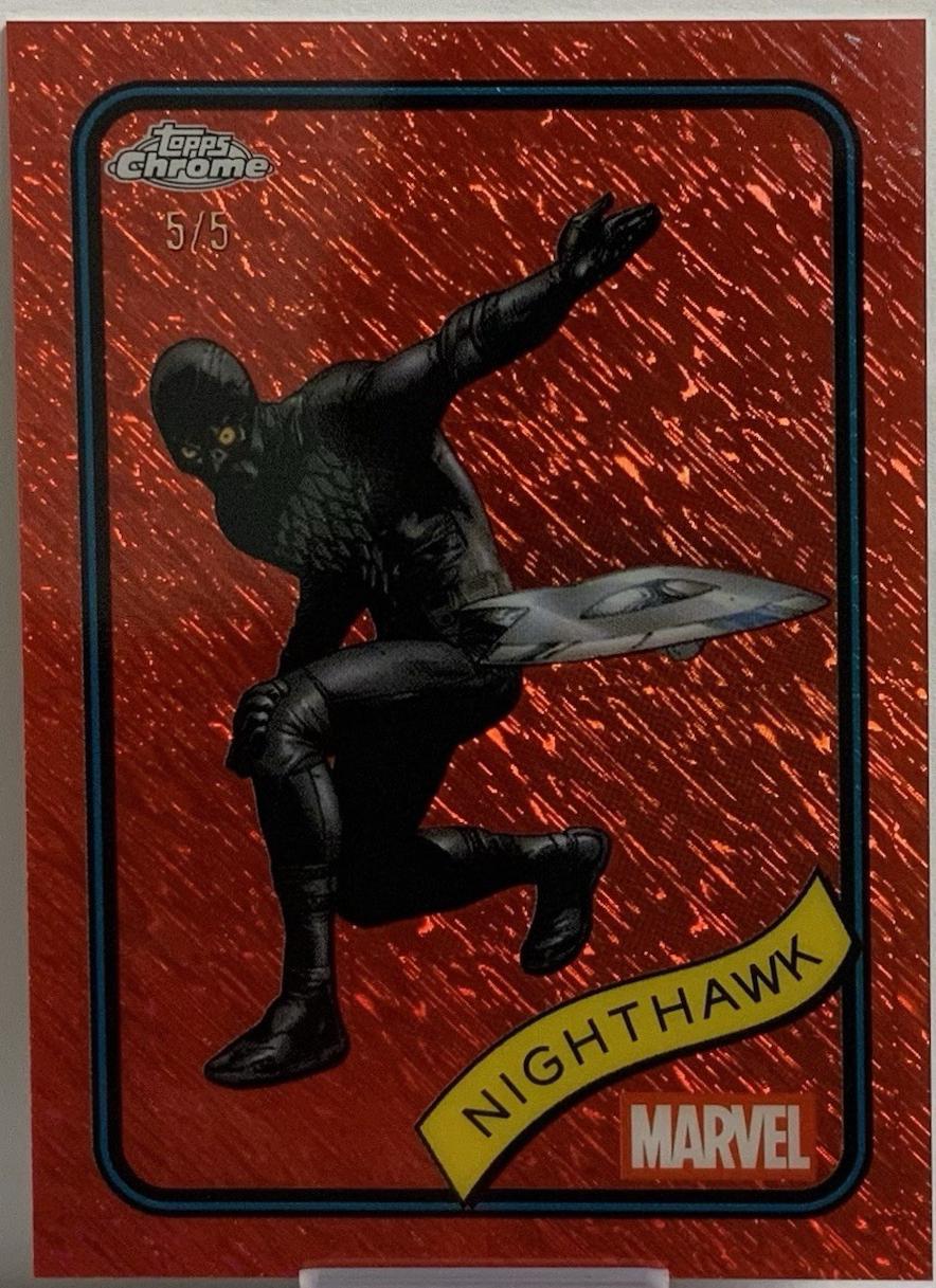 Nighthawk Red Shimmer Refractor