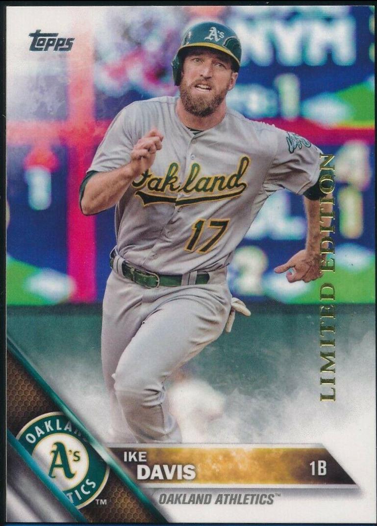Ike Davis #49 Baseball Cards 2016 Topps Limited Edition