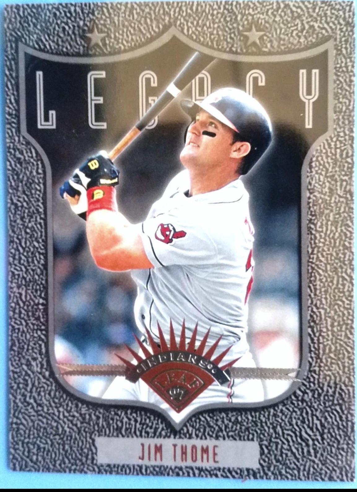Jim Thome ##Legacy Baseball Cards 1997 Leaf