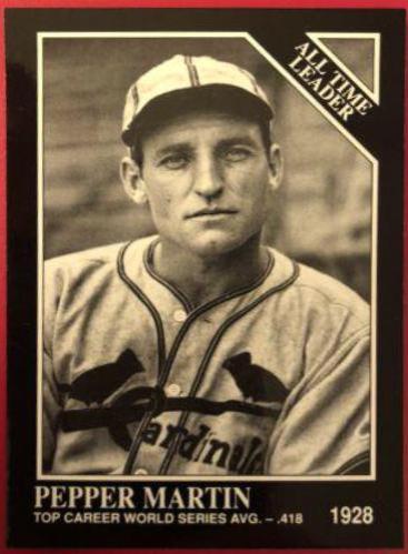 Pepper Martin #274 1991 Conlon Collection Baseball