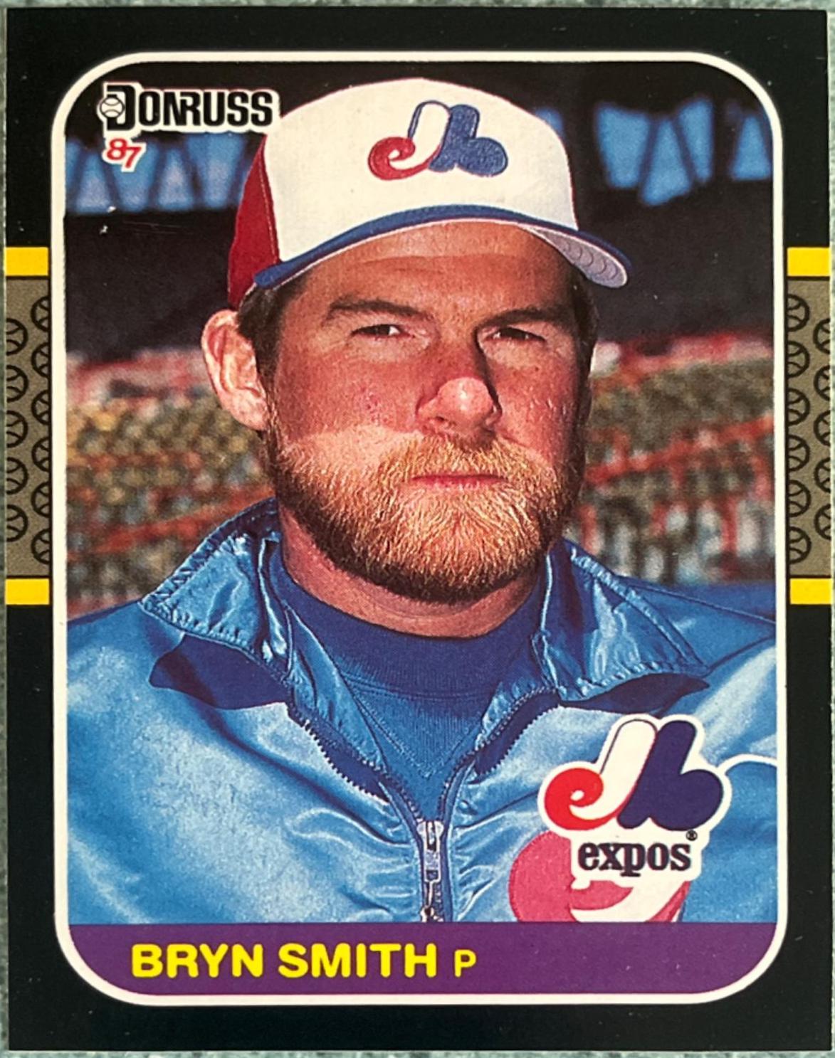 Bryn Smith #159 Baseball Cards 1987 Donruss