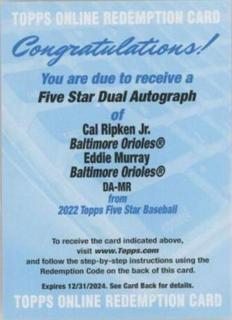 Eddie Murray / Cal Ripken Jr.
