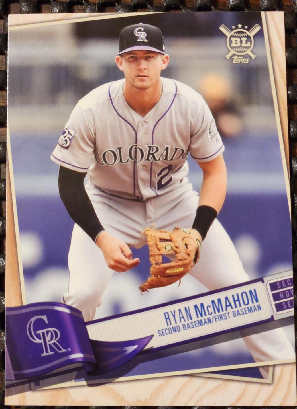 Ryan McMahon #22 Baseball Cards 2019 Topps Big League