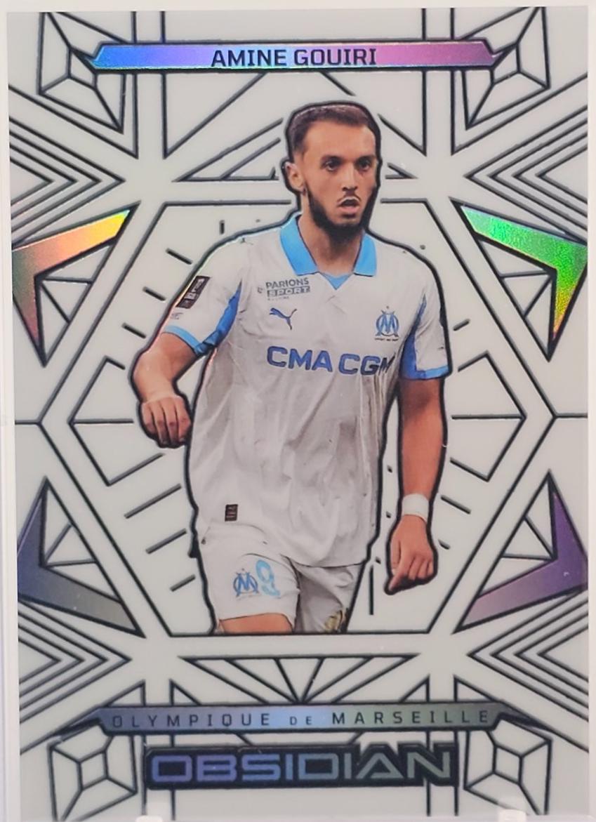 Amine Gouiri #91 2025 Panini Obsidian Soccer