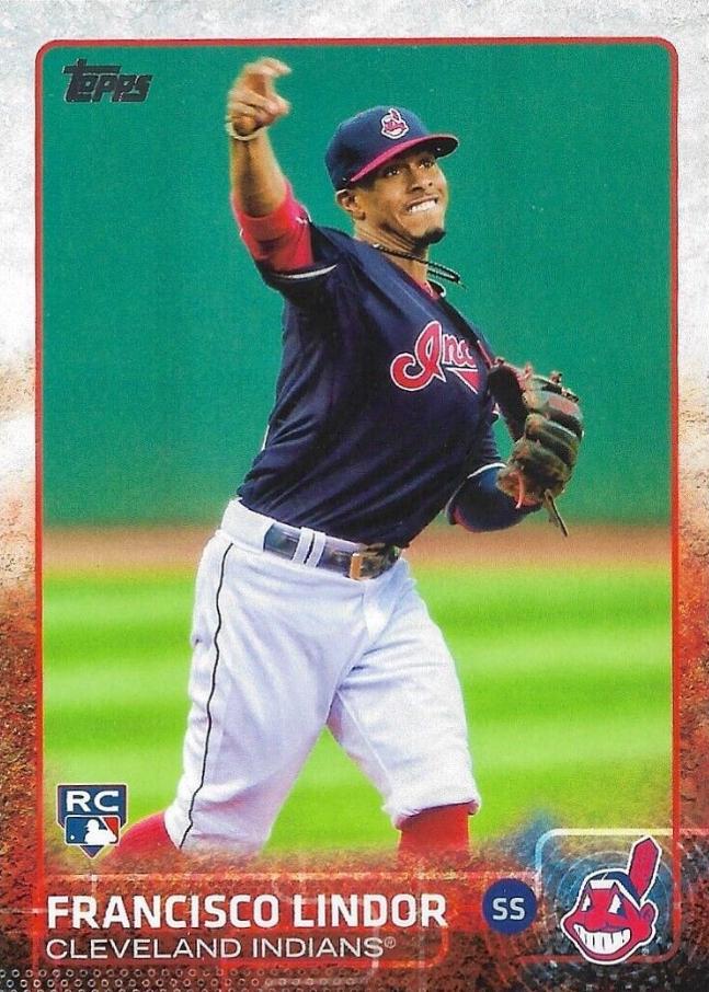 Francisco Lindor #US82 Baseball Cards 2015 Topps Update