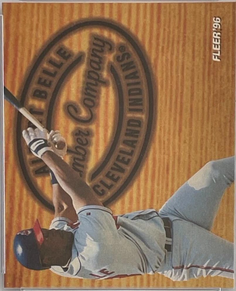 Albert Belle #1 Baseball Cards 1996 Fleer Lumber Co
