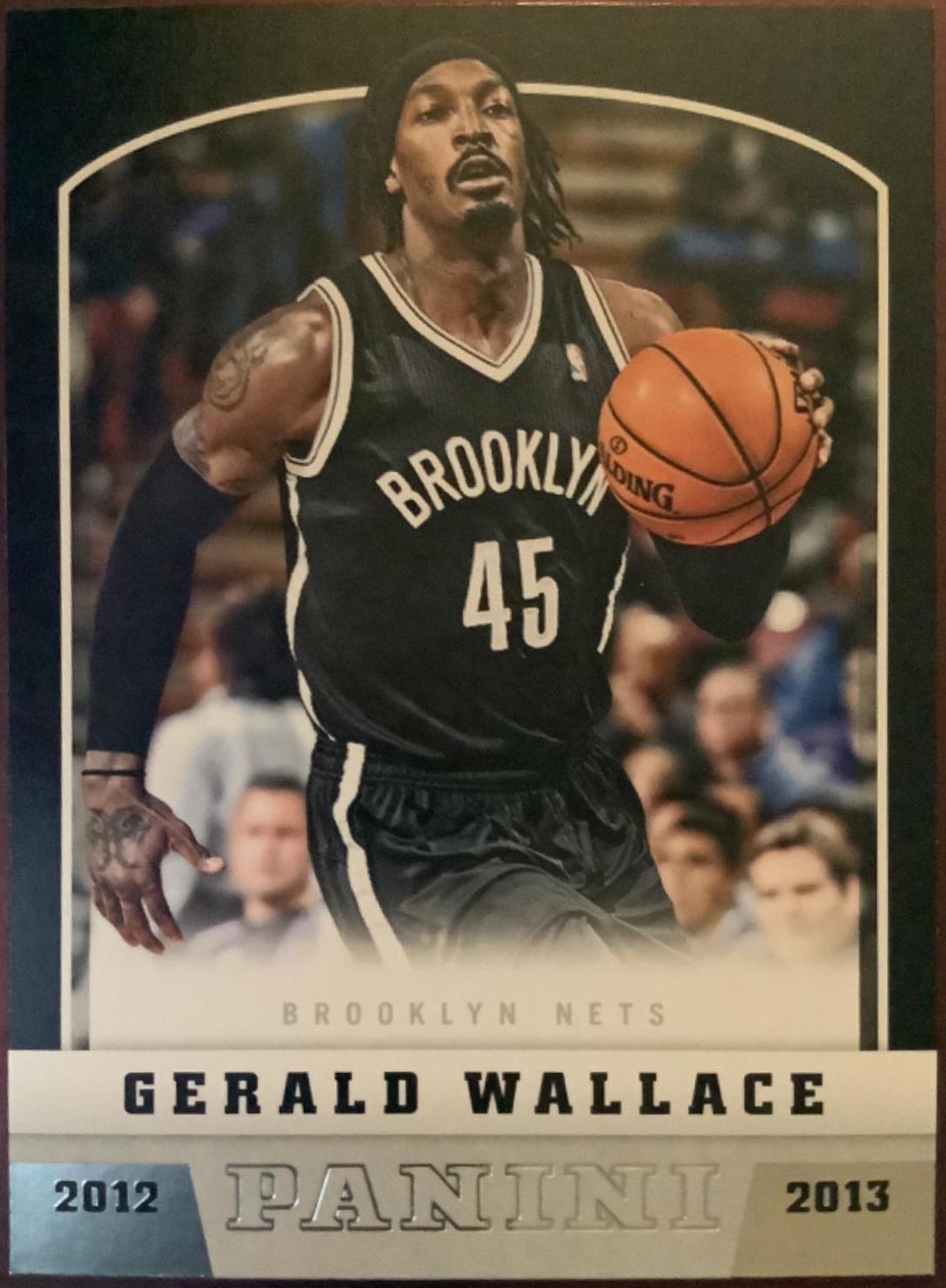Gerald Wallace #63 Basketball Cards 2012 Panini