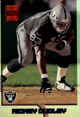 Rickey Dudley #357 Football Cards 1996 Stadium Club