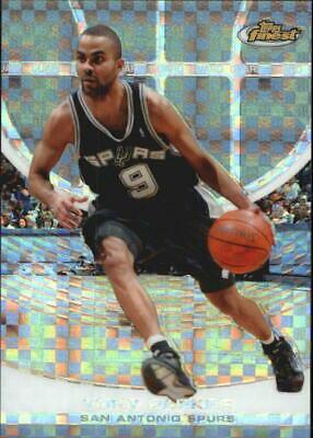 Tony Parker #13 Basketball Cards 2005 Finest