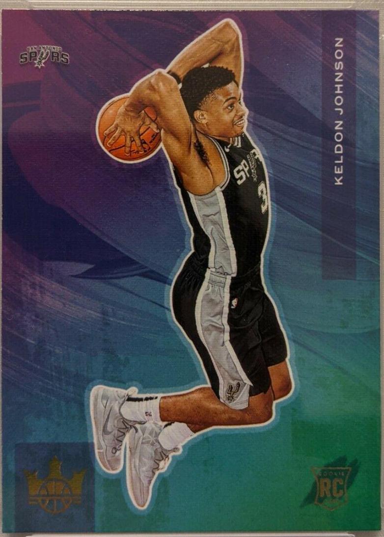Keldon Johnson #168 2019-20 Panini Court Kings Basketball