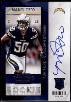 Manti TE'O [Running Autograph] #222