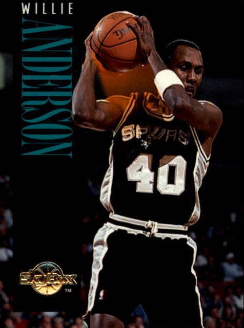 Willie Anderson #148 Basketball Cards 1994 SkyBox Premium