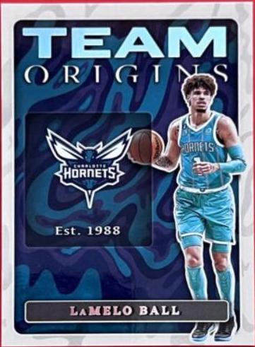 LaMelo Ball #17 Basketball Cards 2022 Panini Origins Team